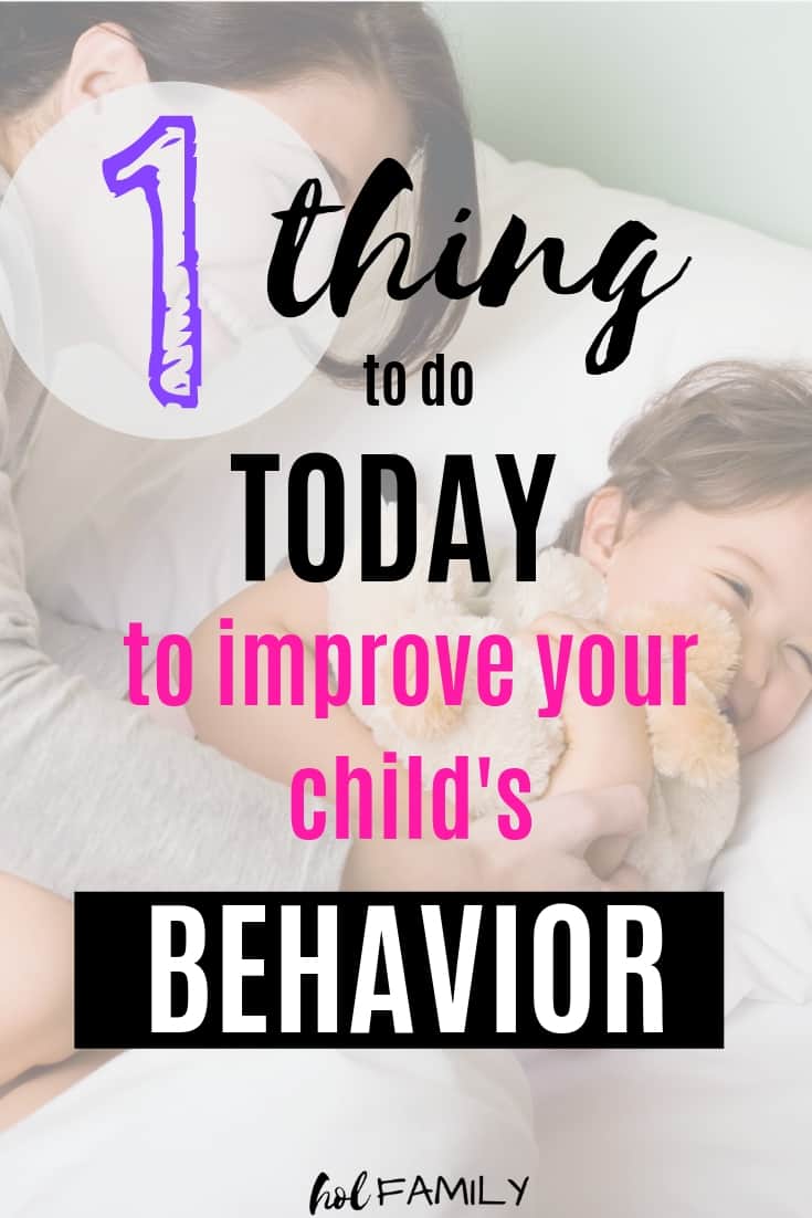 Believe it or not, children do not want to misbehave. All behavior has a purpose, but most children don't even realize what is driving them to misbehave. This one simple thing will become every parent's favorite positive parenting tool. You will notice an improvement in your child's behavior in just one day! Reduce temper tantrums, angry outbursts, power struggles, and more by implementing this gentle parenting idea. #positiveparenting #positivediscipline #gentleparenting
